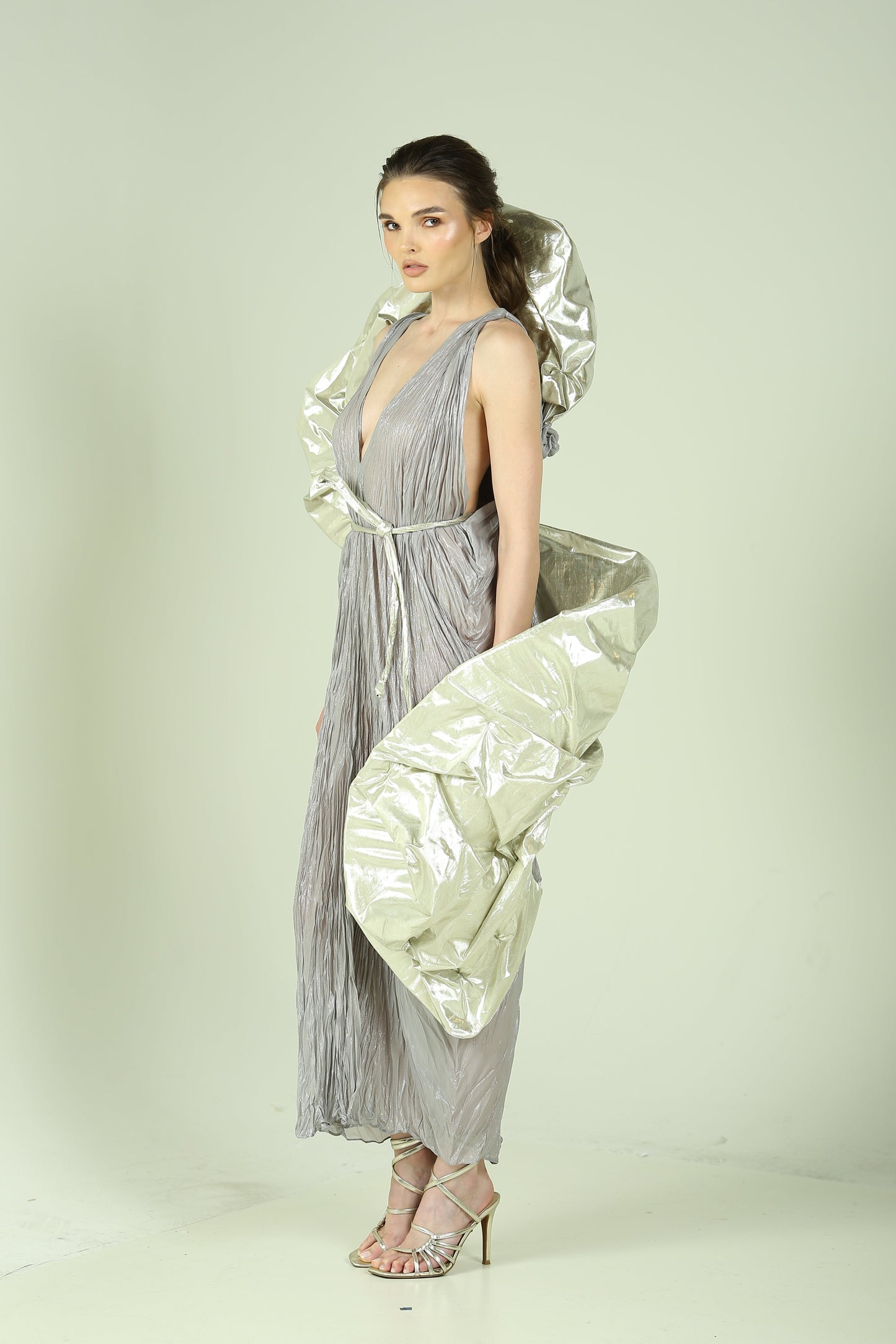 Silver Moonlight Gown