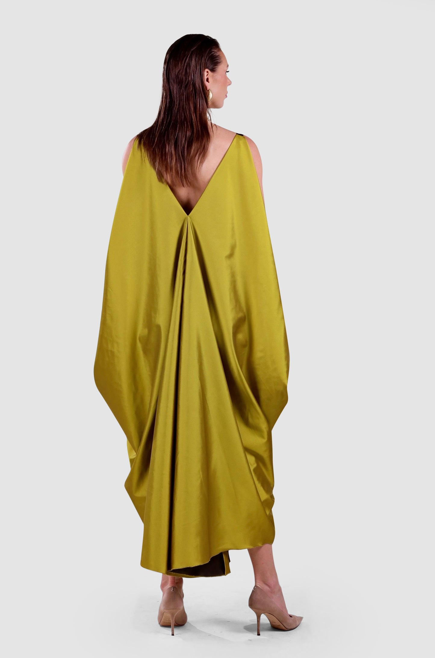 Versa Draped Transformable Evening Gown