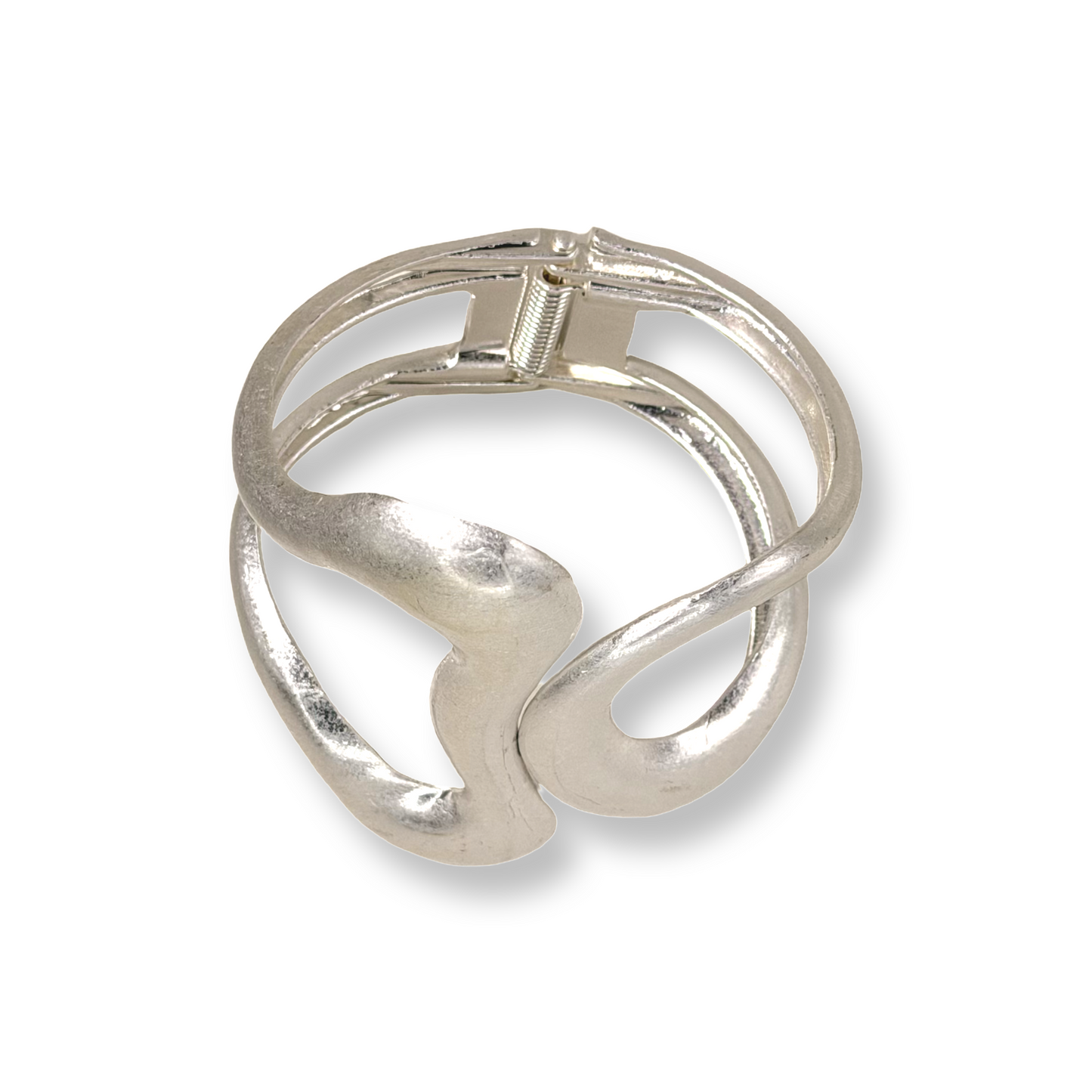 Sculpted Fluid Cuff Bracelet