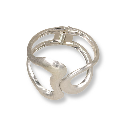 Sculpted Fluid Cuff Bracelet