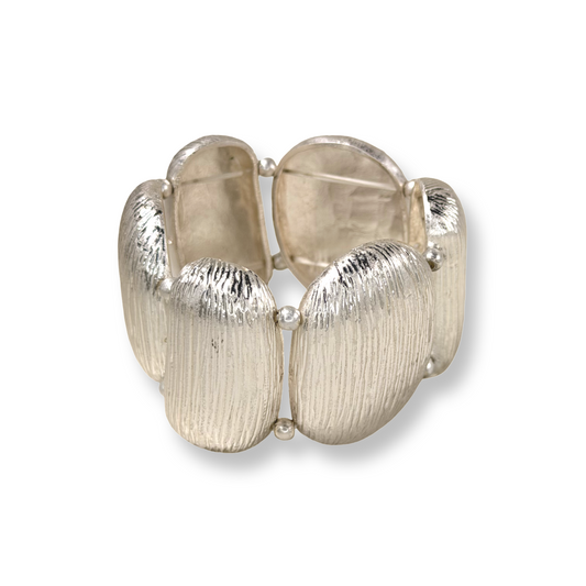 Textured Oval Stretch Cuff