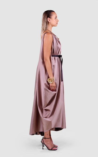 Versa Draped Transformable Evening Gown